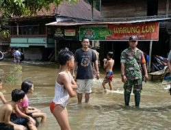 Luapan Air Sungai Masuk ke Rumah, Warga Musi Banyuasin Pilih Bertahan