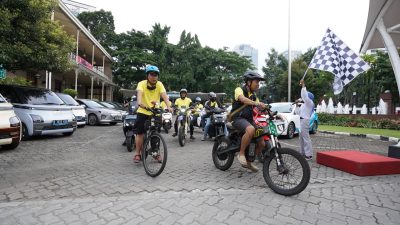 Gencarkan Kendaraan Listrik, PLN UID Jakarta Raya Gelar Konvoi dan Bincang Santai Gandeng Komunitas
