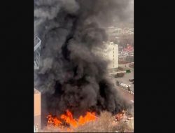 Gedung Intelijen Rusia Meledak dan Terbakar, 1 Orang Tewas