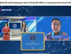 Diterima Direktur Keuangan dan Strategi Romy Wijayanto, Bank DKI Raih Penghargaan dari Investor Daily