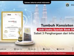 Ajang Infobank Sharia Recognition 2023, Unit Usaha Syariah Bank DKI Sabet 3 Penghargaan Bergengsi
