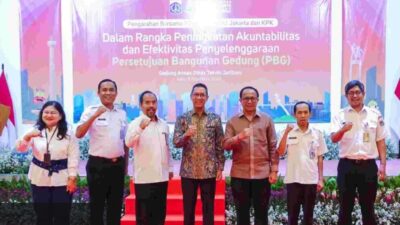 Pj Gubernur Heru Gandeng KPK Beri Arahan Kepada Dinas Citata DKI Soal Layanan Pembangunan Gedung
