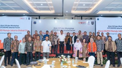Kick Off CFO BUMD Jakarta Forum, Badan Usaha Milik Pemprov DKI Siap Dukung Terbentuknya Kota Global